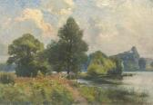 ALTEN Mathias Joseph 1871-1938,Landscape with a river scene,1916,Aspire Auction US 2019-09-05