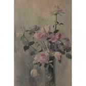 ALTEN Mathias Joseph 1871-1938,Vase of Roses,1905,Treadway US 2015-03-07