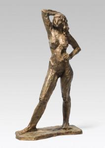 ALTHAUS Oskar 1908-1965,Standing Female Nude,1992,im Kinsky Auktionshaus AT 2019-06-18