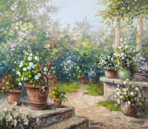 ALTHOFF Eberhard,SUMMER FLOWERS,Ross's Auctioneers and values IE 2013-04-03
