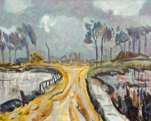 ALTINK Jan 1885-1971,Landscape,De Vuyst BE 2024-03-02