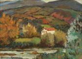 ALTMANN Alexander 1878-1932,Landscape,Tiroche IL 2023-09-10