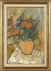 ALTMANN Gerard 1923-2012,Vase de fleurs,1948,VanDerKindere BE 2022-09-06
