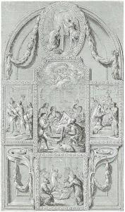 ALTMUTTER Franz 1745-1817,Entwurf für ein Wandgemälde,Galerie Bassenge DE 2015-05-29