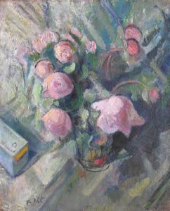ALTSCHULER Bernard 1901-1944,Bouquet de pivoines roses,Boisgirard & Associés FR 2010-11-26
