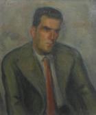 ALUPI Calin 1906-1988,Man Portrait,Alis Auction RO 2009-04-11