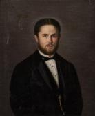 Alvarez de la Escosura José,Retrato de caballero con barba,1869,Goya Subastas ES 2020-09-17