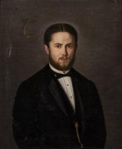 Alvarez de la Escosura José,Retrato de caballero con barba,1869,Goya Subastas ES 2018-01-31