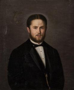 Alvarez de la Escosura José,Retrato de caballero con barba,1869,Goya Subastas ES 2018-07-26