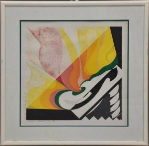 AMANO Kazumi 1927-2001,abstract,1969,Hood Bill & Sons US 2022-08-16