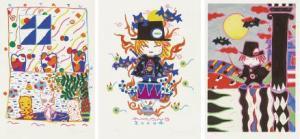 AMANO Yoshitaka 1952,Cute Collection 2004-II (a set of 3),Mainichi Auction JP 2023-08-03