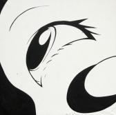 AMANO Yoshitaka 1952,Untitled (Eye Profile),Germann CH 2015-11-23