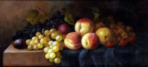 AMATO A,A Pair, Still Life, Ripe Fruit on a Table Ledge,Bamfords Auctioneers and Valuers 2008-03-19