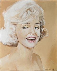 AMATRUDA Marilyn 1947,Monroe painting,Bonhams GB 2009-06-14