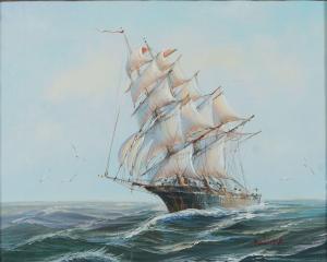 AMBROSE,TALL SHIP SAILING,Ross's Auctioneers and values IE 2024-04-17