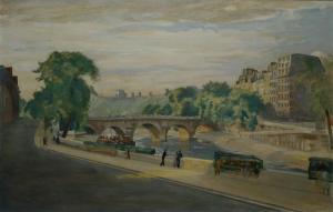 AMBROSELLI Gerard 1900-1900,Les bouquinistes près du Pont-Neuf,Rossini FR 2011-04-19