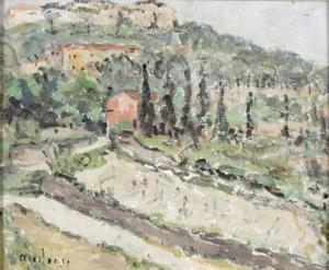 ambrosi Elmo 1910-1992,Italienische Landschaft,1955,DAWO Auktionen DE 2016-04-23