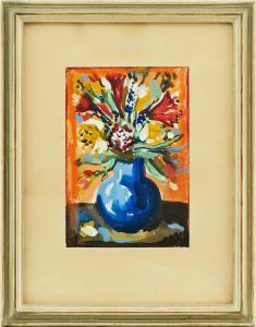 AMELIN Albin 1902-1975,Blomster i vas,Uppsala Auction SE 2024-09-17