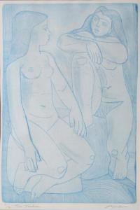 AMEN Irving 1918-2011,Two Nudes,1975,Ro Gallery US 2024-02-07