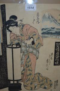 AMERICAN JAPANESE SCHOOL,19th Century Japanese woodblock print,,Lawrences of Bletchingley 2017-03-14