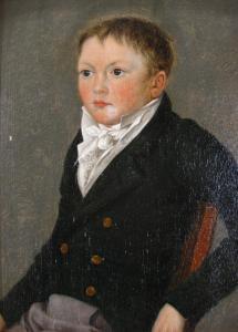 AMERICAN SCHOOL,Portrait of a Young ManSeated in a Chair,Litchfield US 2011-02-16