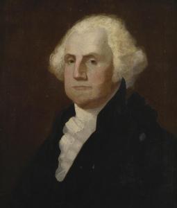 AMERICAN SCHOOL,PORTRAIT OF GEORGE WASHINGTON,Sotheby's GB 2013-01-26