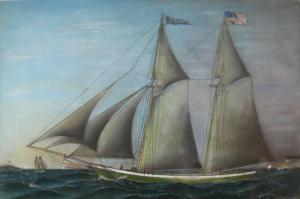 AMERICAN SCHOOL,Portrait of Ship E. Baley,Litchfield US 2010-02-17