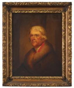 AMERICAN SCHOOL,Portrait of thomas jefferson (1743-1826),Freeman US 2013-04-17