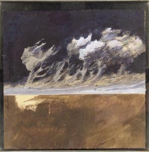 AMERICAN SCHOOL,Storm at Sea,1968,New Orleans Auction US 2011-06-04