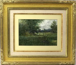 AMERICAN SCHOOL,summer landscape,CRN Auctions US 2019-01-27