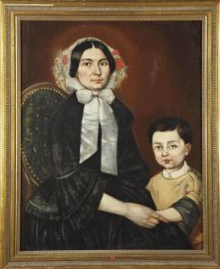 AMERICAN SCHOOL,Une mère et son fils,Christie's GB 2012-01-25