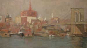 AMERICAN SCHOOL,View of the Brooklyn Bridge and the South Street S,William Doyle US 2010-10-13