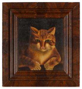 AMERICAN SCHOOL (XIX),A Red Tiger Cat with Thirteen Toes,1850,Sotheby's GB 2024-01-20