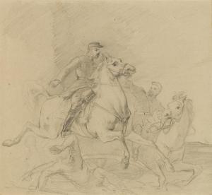 americo de melo pedro 1843-1905,Esquisse pour la bataille de Campo Graudi,Christie's GB 2008-10-14
