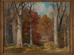 AMICK Robert Wesley 1879-1969,Forest Scene,Skinner US 2023-05-24