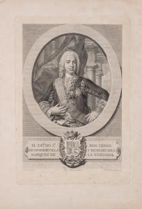AMICONI Giacomo 1682-1752,Retrato del Marqués de la Ensenada,Duran Subastas ES 2017-03-22