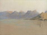 AMIET Marie Louise 1879-1944,Vue du lac d'Annecy,Artcurial | Briest - Poulain - F. Tajan 2013-10-04