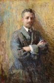 AMISANI Giuseppe 1881-1941,Ritratto di Gentiluomo,1915,Cambi IT 2017-12-20