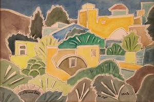 AMITAI Isaac 1908-1984,Safed,1970,Matsa IL 2018-10-10