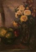 AMITAI Yitzhak 1907-1984,Still life with flowers,Matsa IL 2015-07-28