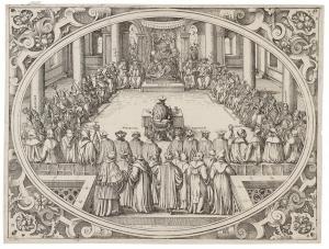 AMMAN Jost 1539-1591,Il concilio papale,1579,Gonnelli IT 2012-06-14
