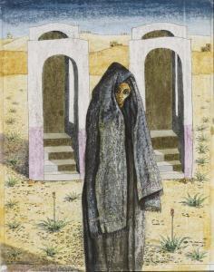 Ammar Mamdouh 1928,Femme en Haute Egypte,1986,Christie's GB 2008-06-03