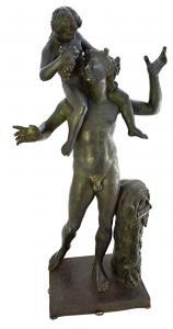 AMODIO Michele 1850-1890,faun with the infant Bacchus,Bellmans Fine Art Auctioneers GB 2016-03-15