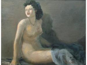 AMORICO Alberto 1906-1983,Nudo di donna seduta,Caputmundi Casa d'Aste IT 2013-06-04