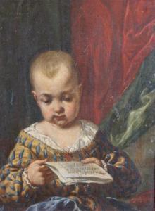 AMOROSO Antonio 1707-1742,Portrait of an Aristocratic Boy Reading,William Doyle US 2009-10-21