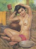 Amorsolo Cesar 1903-1998,Naked,Subastas Segre ES 2020-07-14