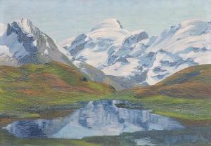 AMRHEIN WILLY 1873-1926,Tannalpsee,Fischer CH 2014-11-26