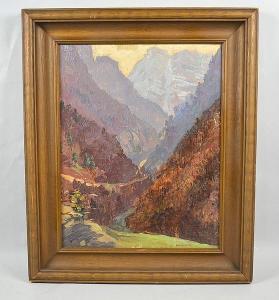 ANACKER Jean 1878-1955,Impressionistic mountian scene,Dargate Auction Gallery US 2015-06-27