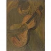 ANANI MIKHAILOVICH BASIN 1925,THE GUITAR PLAYER,2001,Sotheby's GB 2008-06-10