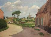 ANCELET Emile 1865-1951,Paysage flamand,Kahn & Associes FR 2019-05-24